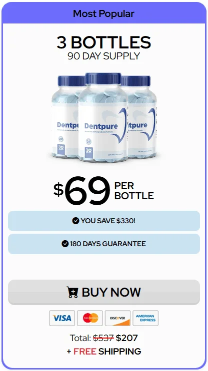 Buy Dentpure 3 Bottles