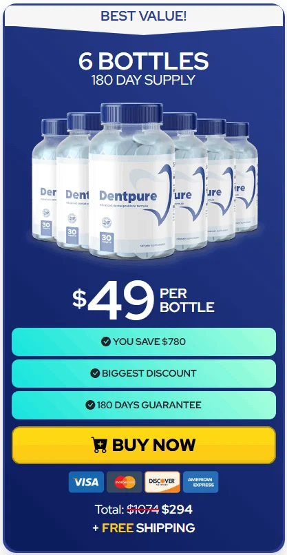 Buy Dentpure 6 Bottles